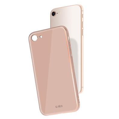 Coque Vitro pour iPhone 8 / 7 Rose