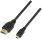 Cable Micro HDMI (D) M a HDMI (A) M Aisens 1.8M Negro