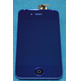 Réparation Full Conversion Kit for iPhone 4 Metallic Blue