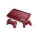 Playstation 3 Slim 500 GB (Rouge) + 2 Dualshock 3