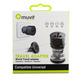 Adaptateur de voyage universel noir Muvit