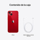 Smartphone Apple iPhone 13 256 Go 5G MLQ93QL/A Rojo