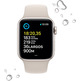 Apple Watch SE 2ª Gen GPS 40mm Blanco Estrella MNJP3TY/A