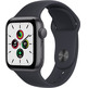 Apple Watch SE 2021 GPS 40 mm Caja de Aluminio Gris espacial / Correa Deportiva Negro Medianoche