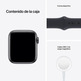 Apple Watch SE 2021 GPS 40 mm Caja de Aluminio Gris espacial / Correa Deportiva Negro Medianoche