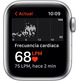 Apple Watch SE 2021 GPS/Cellulaire 40 mm Aluminio Plata / Correa Deportiva Azul Abismo