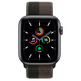 Apple Watch SE 2021 GPS/Cellulaire 44 mm Aluminio / Gris Espacial Correa Boucle Deportiva Tornado Gr