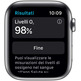 Apple Watch Series 6 GPS + Cellule 44mm Acero Inoxannulable Boucle Milanese Plata