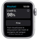 Apple Watch Series 6 GPS/Cellulaire 40mm Caja de Aluminio en Plata / Correa Deportiva Blanca