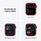 Apple Watch Series 7 GPS 41 mm Caja de Aluminio en Rojo / Correa deportiva Roja