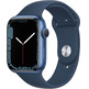 Apple Watch Series 7 GPS 45mm Caja Aluminio Azul / Correa Deportiva Azul Abismo