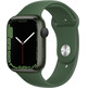 Apple Watch Series 7 GPS 45mm Caja Aluminio Verde / Correa Deportiva Verde Trebol