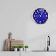 Bresser DCF 25 cm Reloj Termohigrómetro Mytime Azul