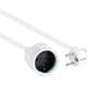 Cable Alimentación Alargador Nanocable 2m Blanco