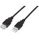 Câble Extensor USB (A) a USB (A) 2.0 Aisens 3m Negro