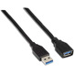 Câble Extensor USB (A) a USB (A) 3.0 Aisens 1m Negro