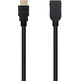 Câble HDMI 2.0 a HDMI-A Nanocable 1m Negro