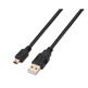 Câble USB (A) M 2.0 a Mini USB (B) M Aisens 0.5M Negro