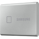 Disco Externo SSD Samsung T7 Touch 500 Go Plata