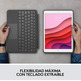 Funda con Teclado Logitech Combo Touch iPad (7ª y 8ª Gen) 10.2 " Gris