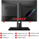 Moniteur Gaming MSI Optix MAG245R LED 23,8''