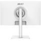 Moniteur LED MSI Modern 23.8''MD241PW Blanco