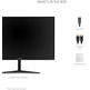 Moniteur LED Viewsonic VX2418 24''Negro