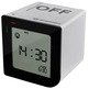 Reloj Despertador Bresser Flipme RCC Alarme Clock Silver