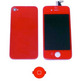 Réparation Full Conversion Kit for iPhone 4 Red