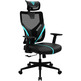 Silla Ergonómica Thunder X3 Yama 1 Negro / Cyan