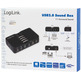 Tarjeta de Sonido Logilink 7.1 USB Box UA0099