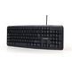 Teclado Membrana Gembird USB Negro