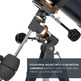 Télescope Celestron Astromaster 70 EQ