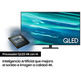 Televisión QLED 50''Samsung QE50Q80A Smart TV/4K UHD/Wifi