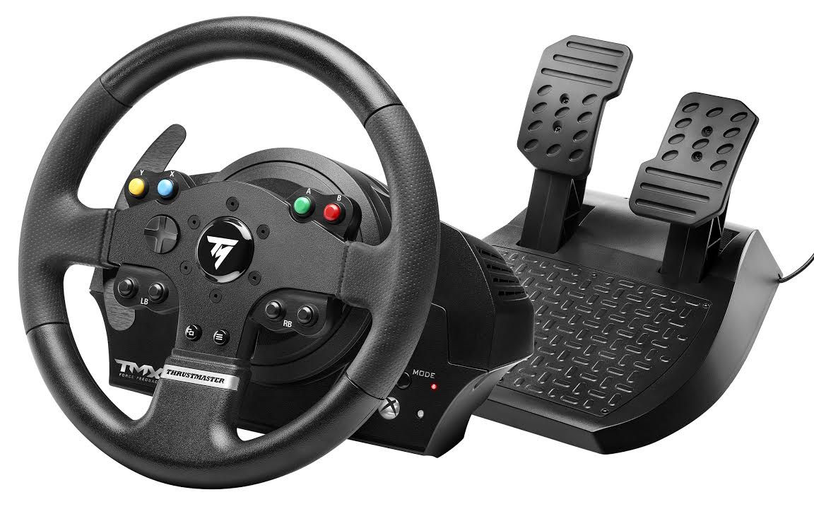 Thrustmaster T150RS Force Feedback Volant 28cm sequentiel+ pedalier