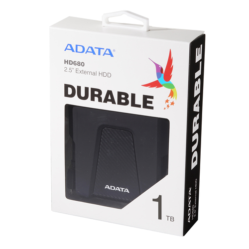 Disque Dur Externe ADATA HD650 2 To 2.5 Noir