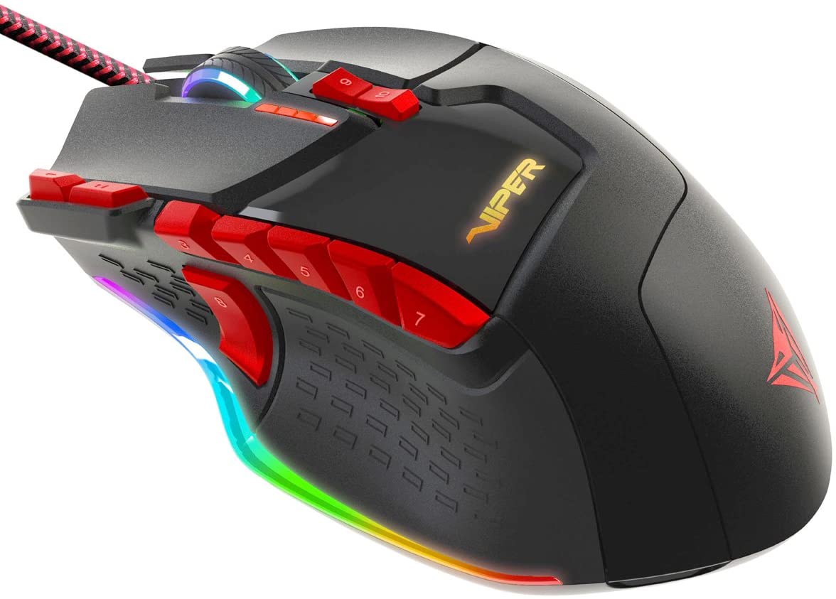 Verticale de la souris de Jeu Krom Kaox RVB - DiscoAzul.com