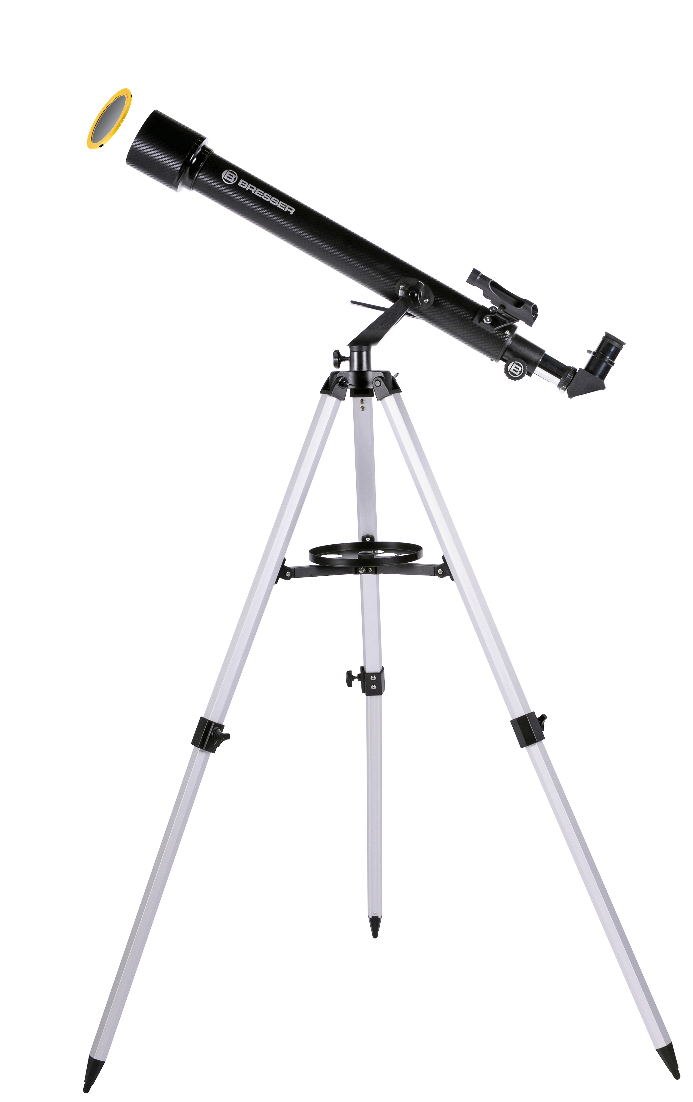 Télescope Bresser Solarix 76/350 avec filtre solaire intégré