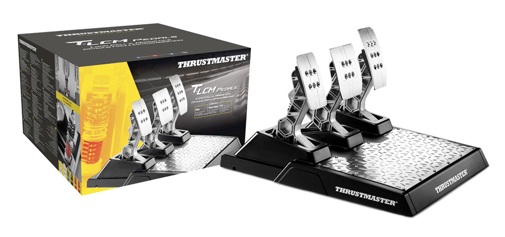 Thrustmaster T-LCM Pedals – pédalier magnétique et à capteur de